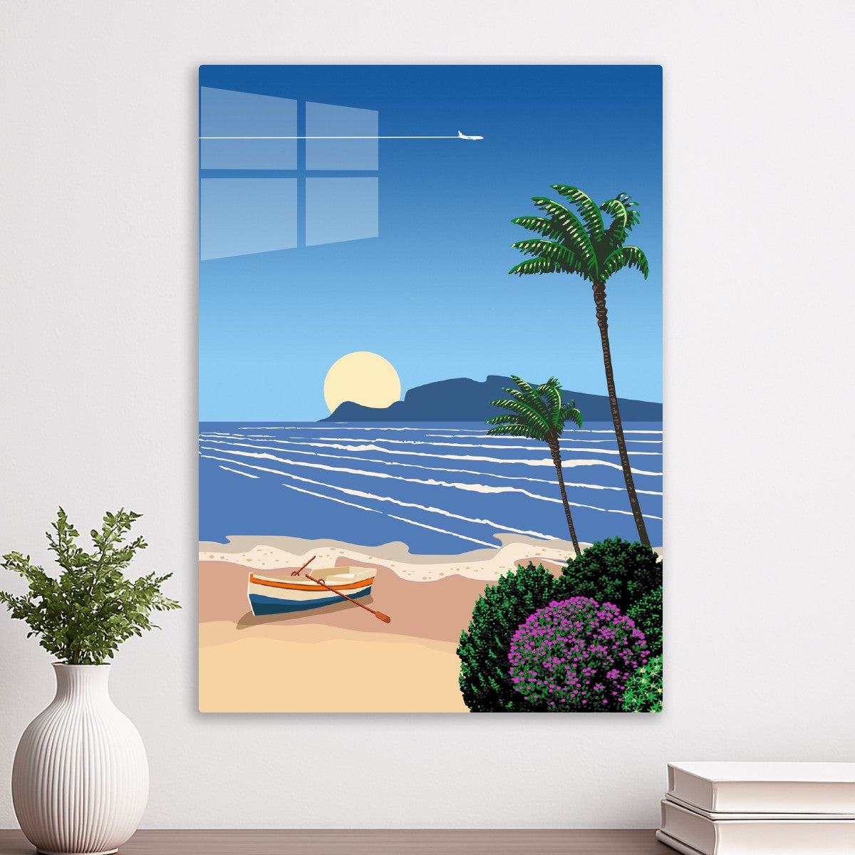 Cyprus, beach — City Pop art