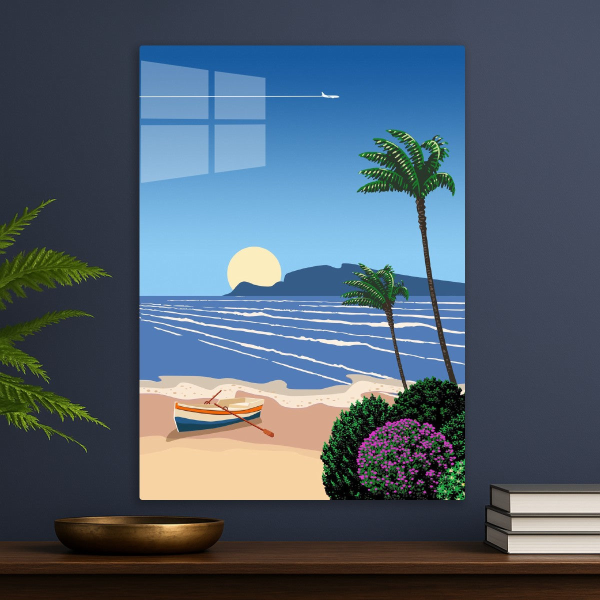 Cyprus, beach — City Pop art