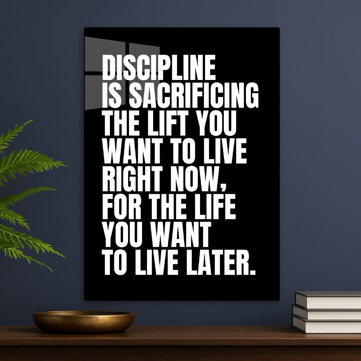 Discipline Is Sacrificing