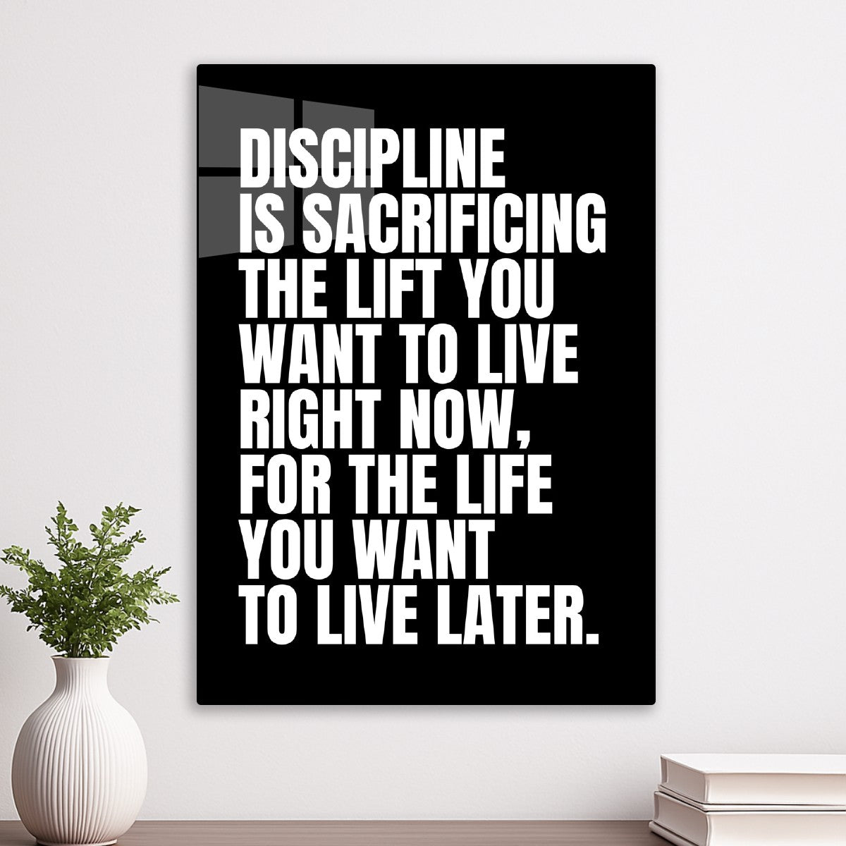 Discipline Is Sacrificing