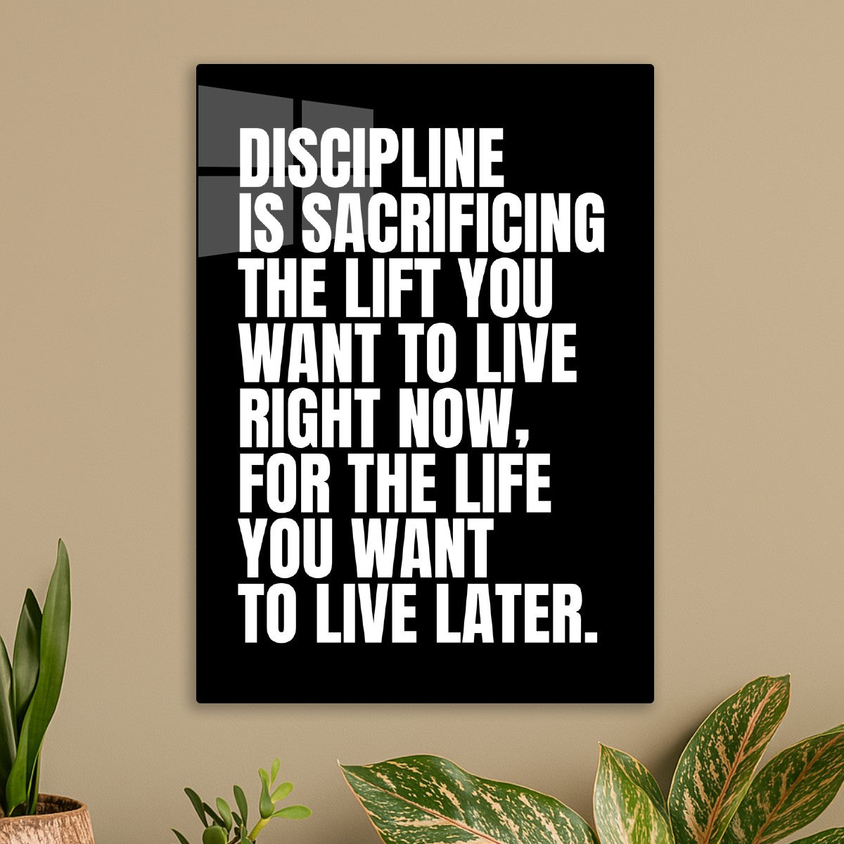 Discipline Is Sacrificing