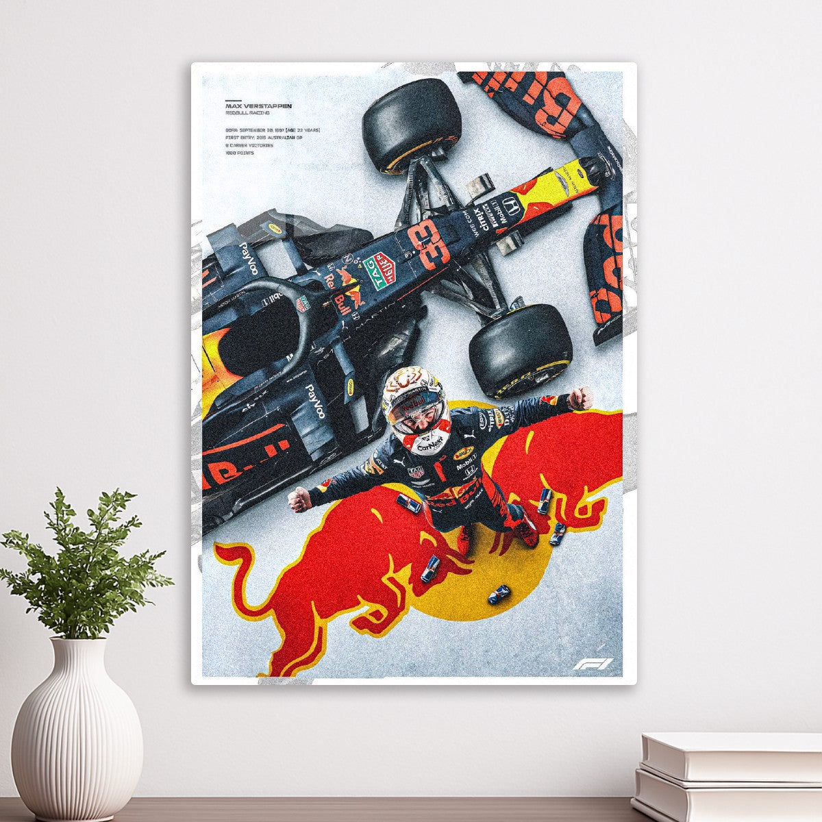 Max Verstappen and HIs Car