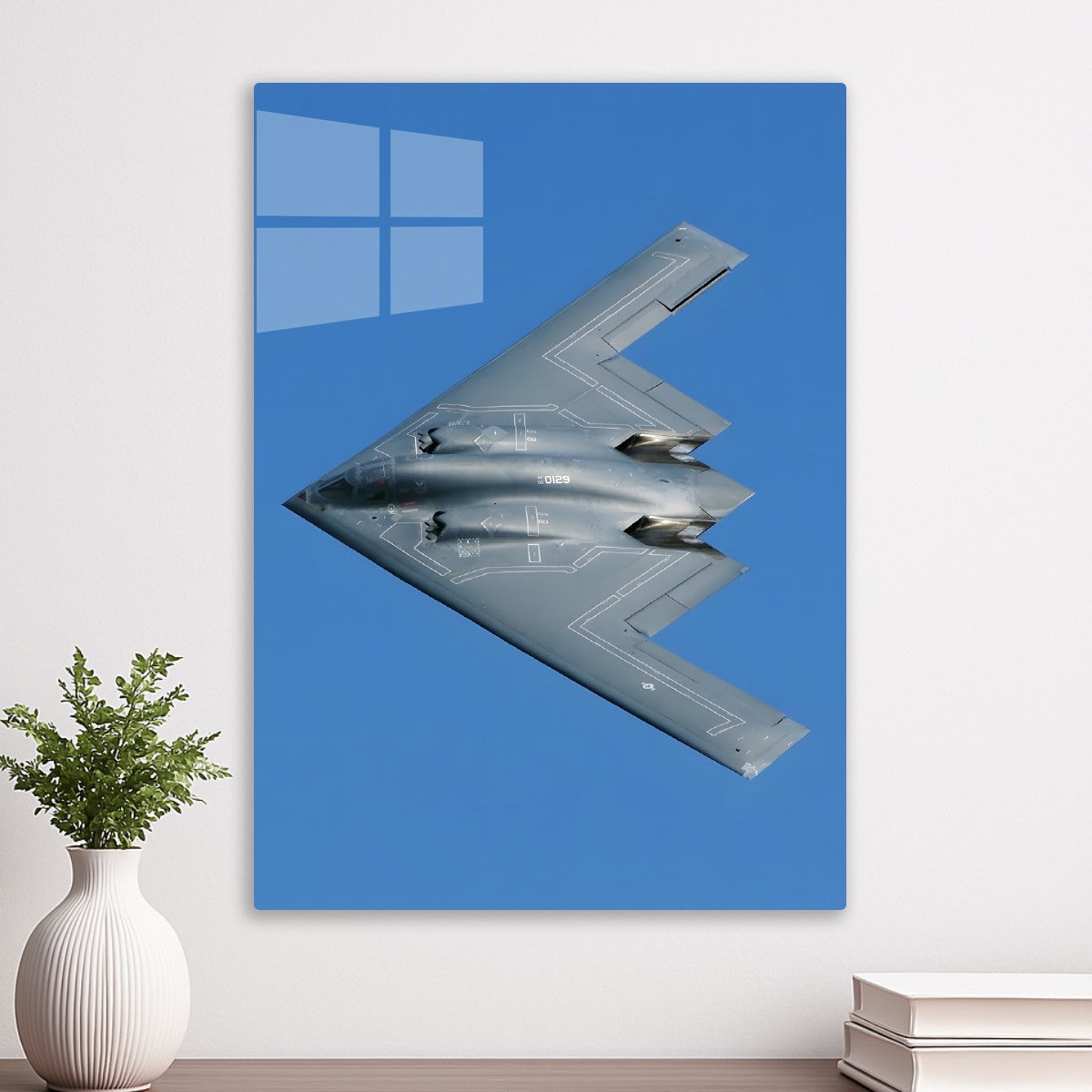 B-2 Spirit Stealth Bomber Fly