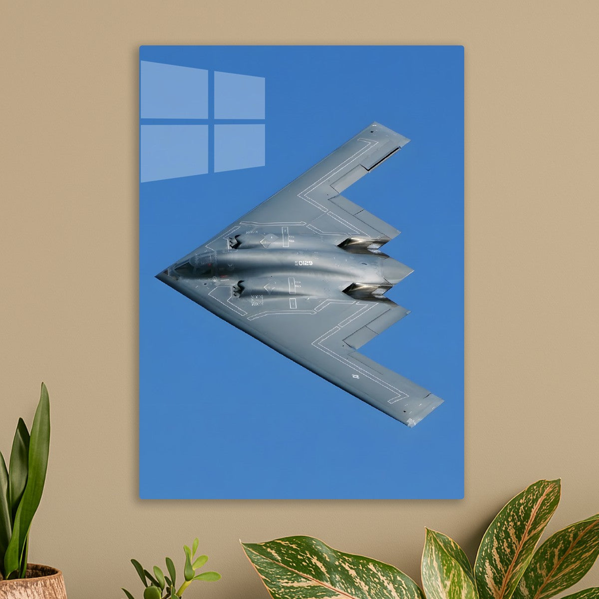 B-2 Spirit Stealth Bomber Fly