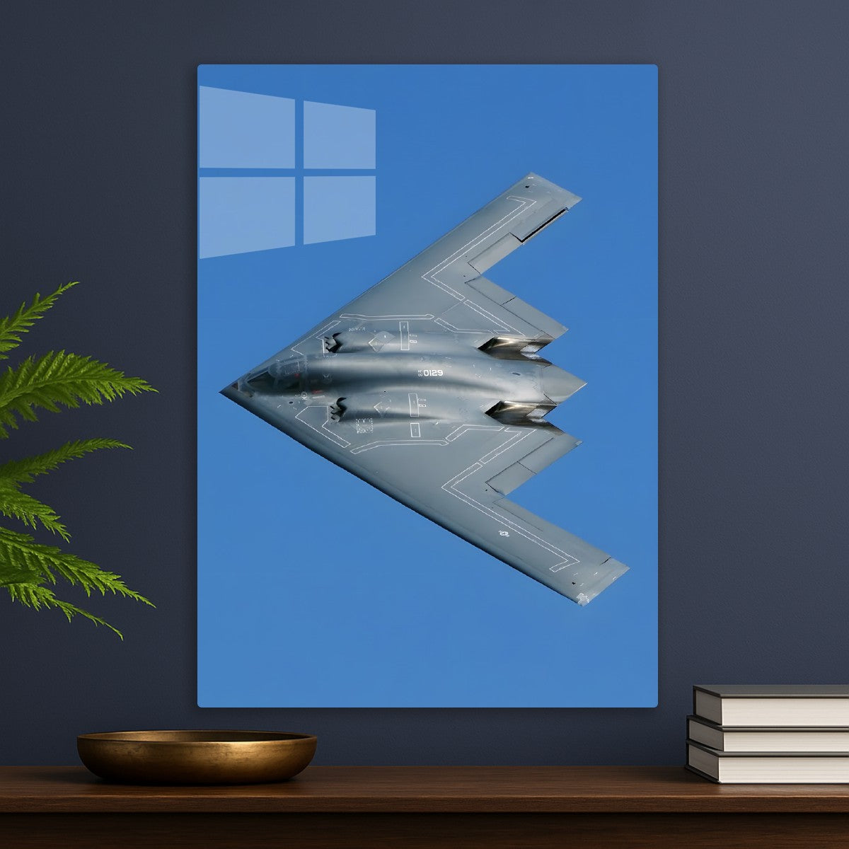 B-2 Spirit Stealth Bomber Fly