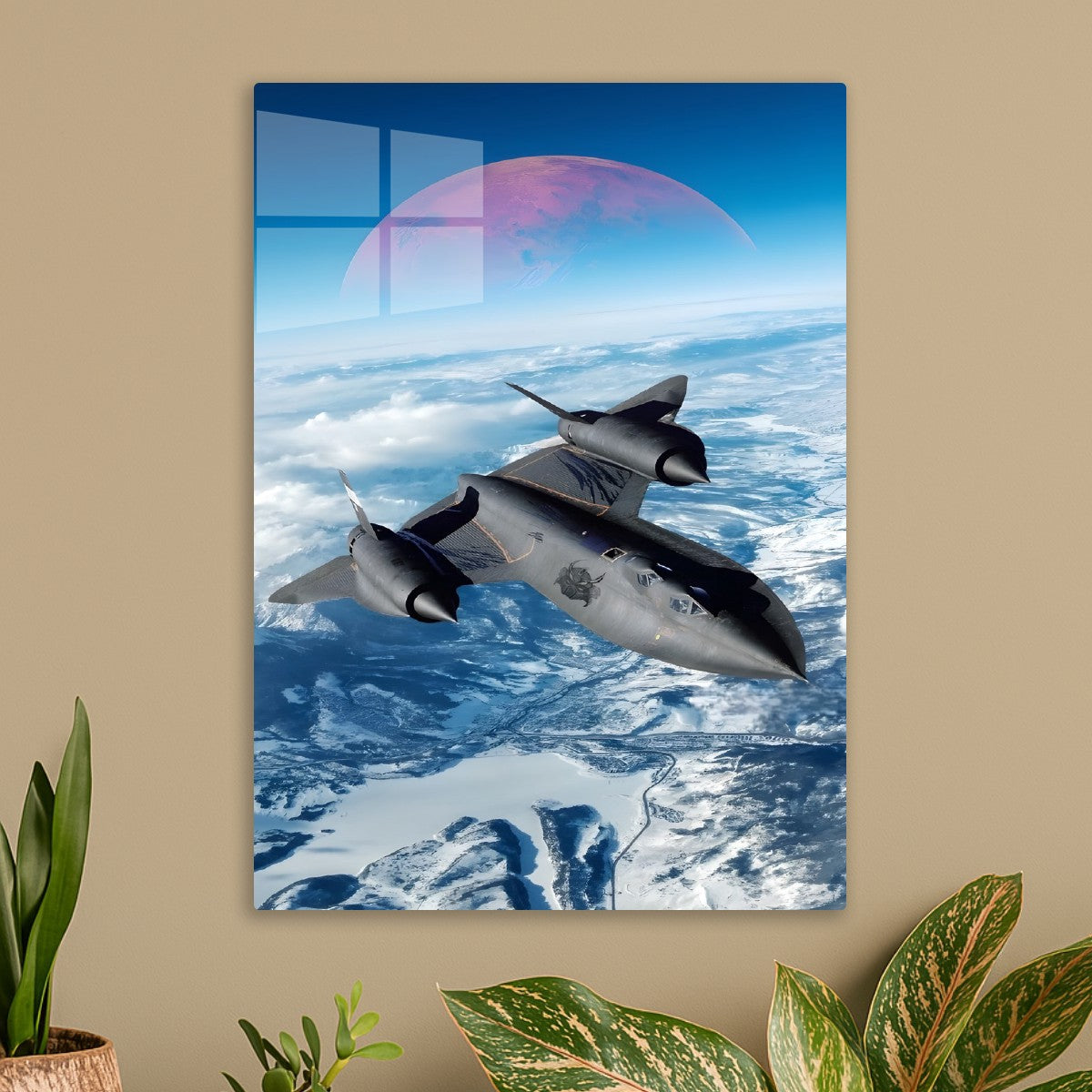 SR-71 Blackbird in Flight