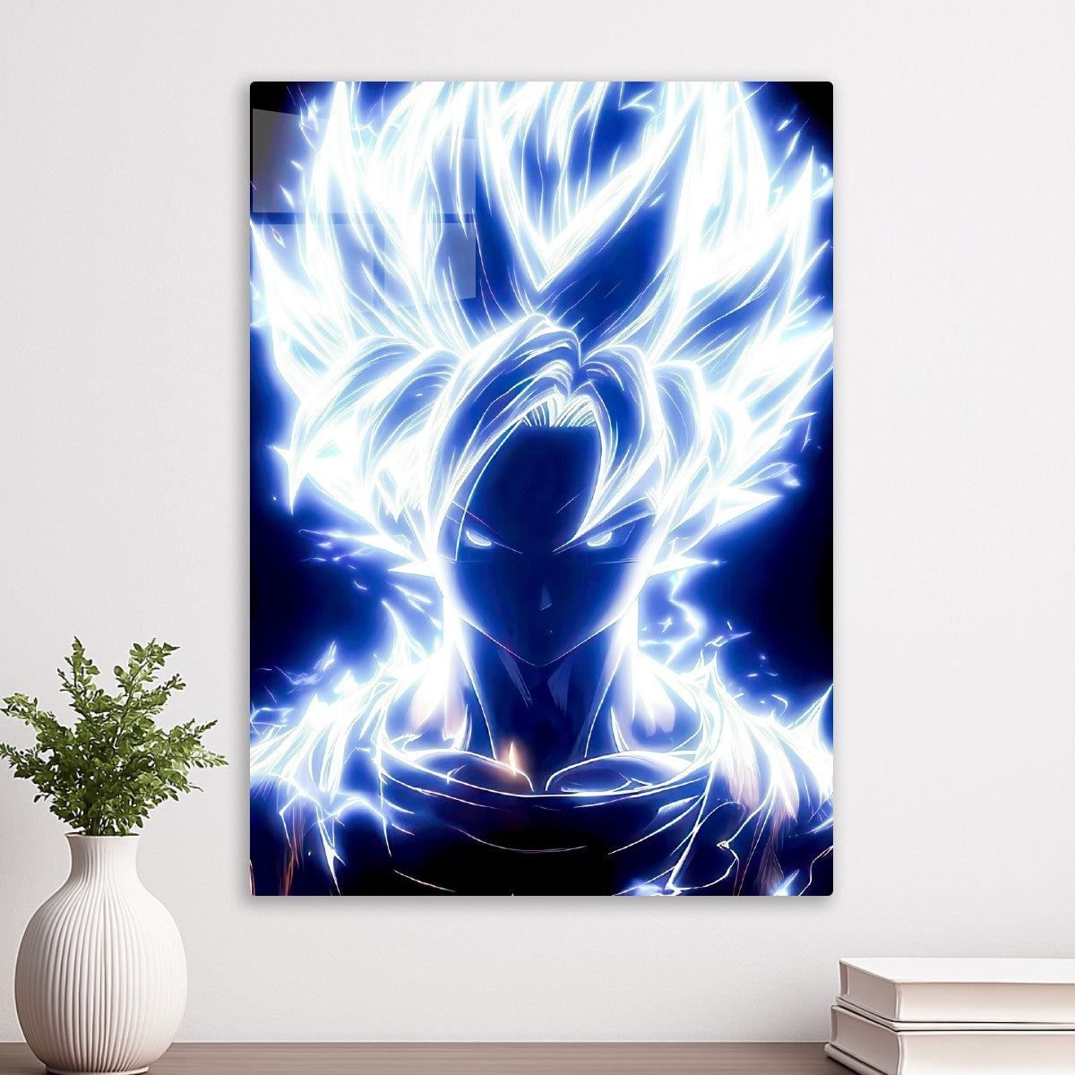 Goku SSJ Blue Silhouette