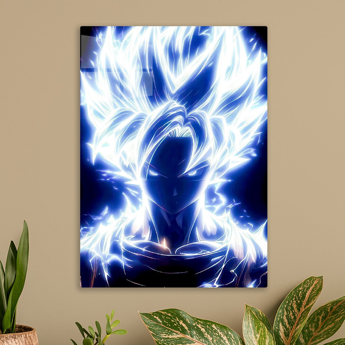 Goku SSJ Blue Silhouette