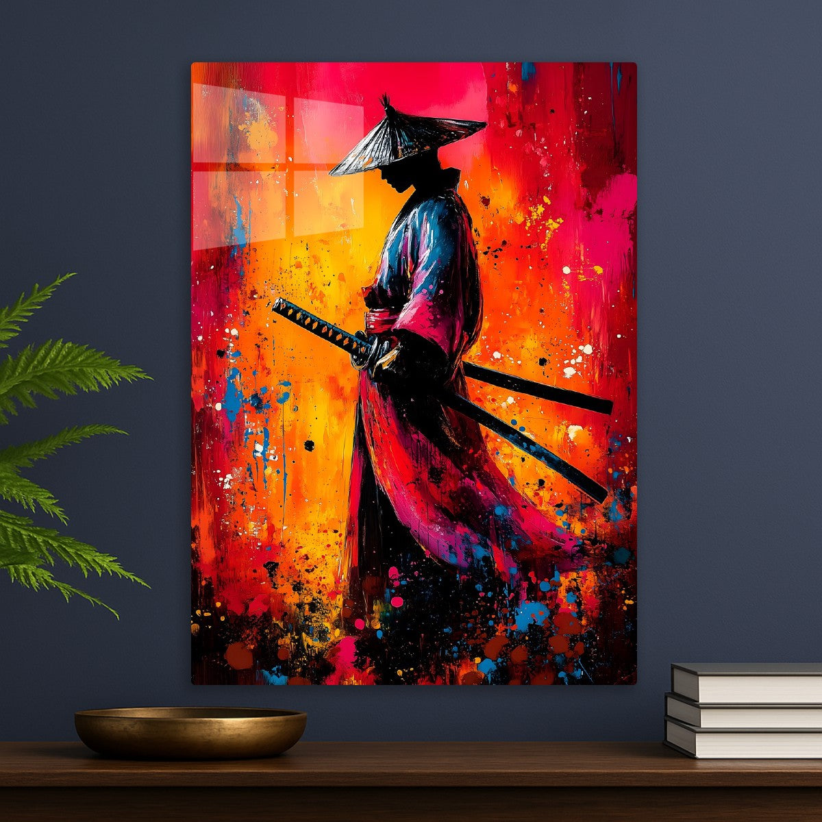 Samurai in the Flames