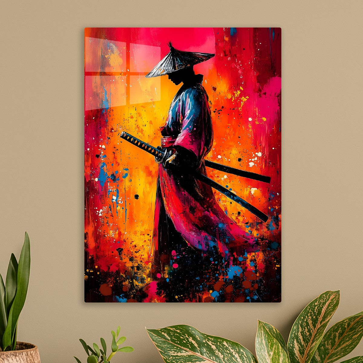 Samurai in the Flames