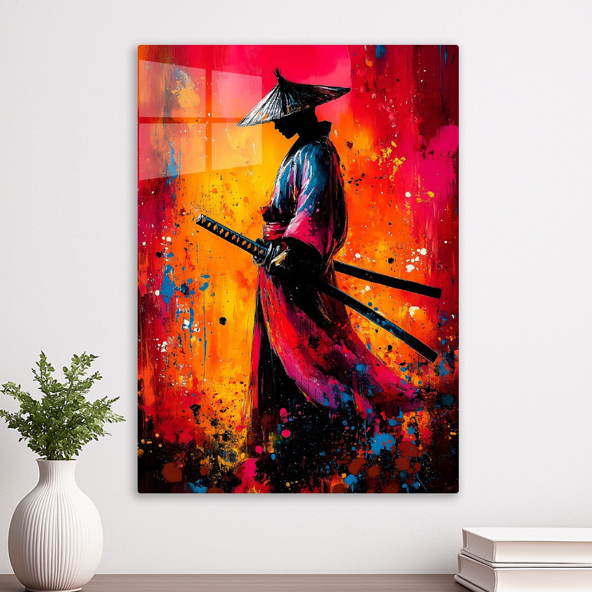 Samurai in the Flames