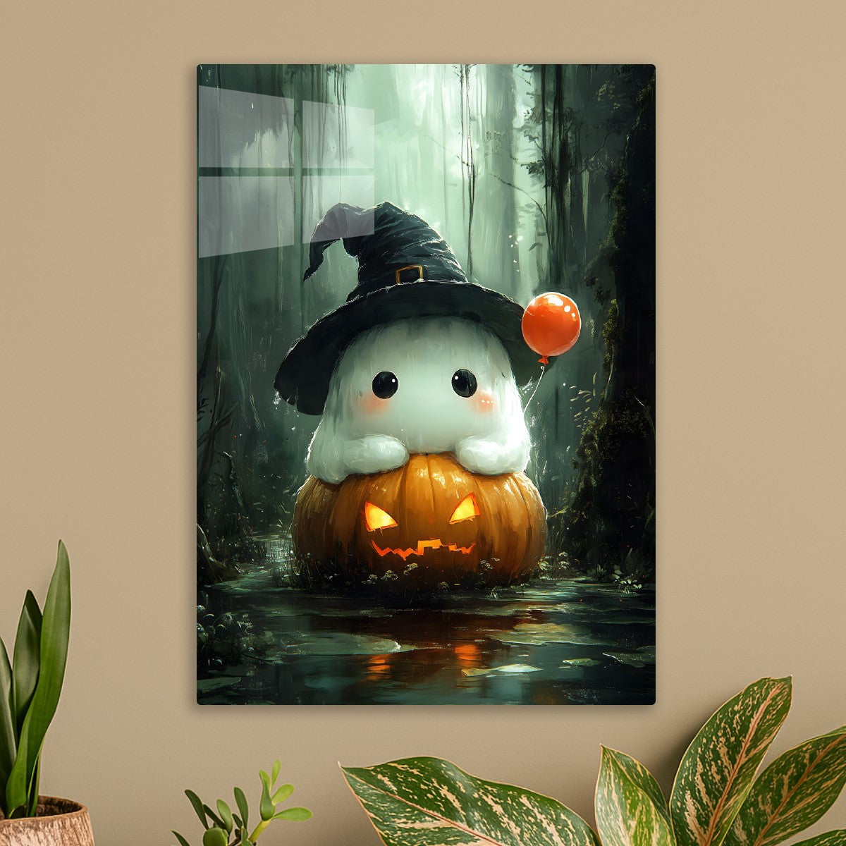 The Enchanted Pumpkin Ghost