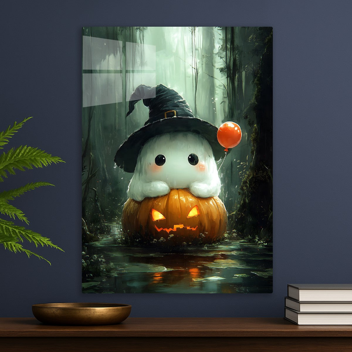 The Enchanted Pumpkin Ghost