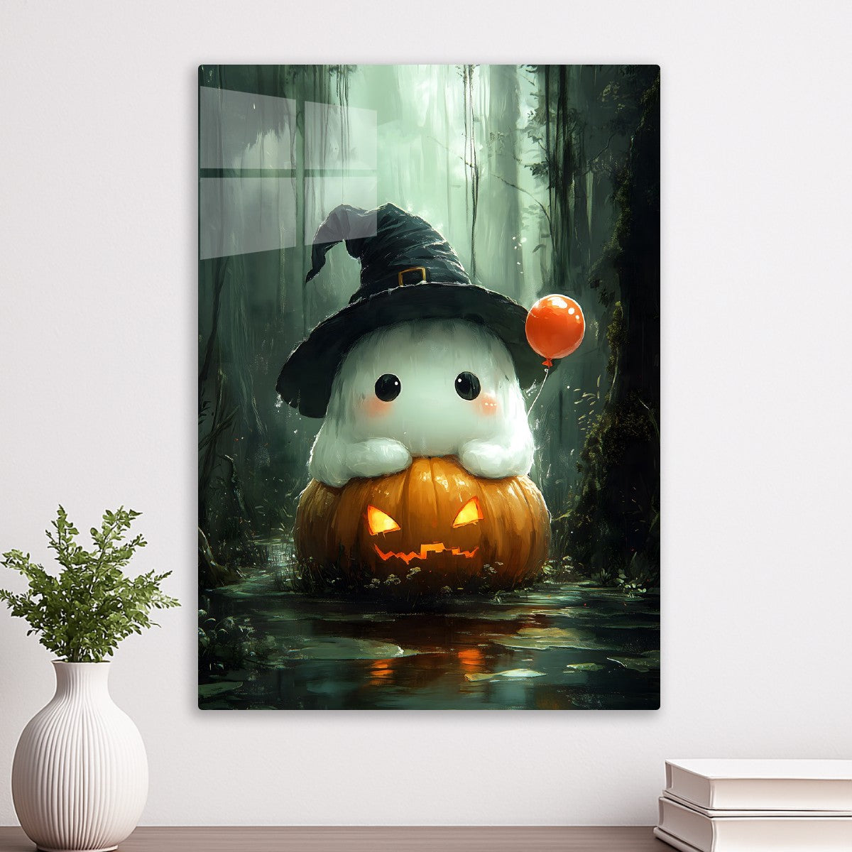The Enchanted Pumpkin Ghost