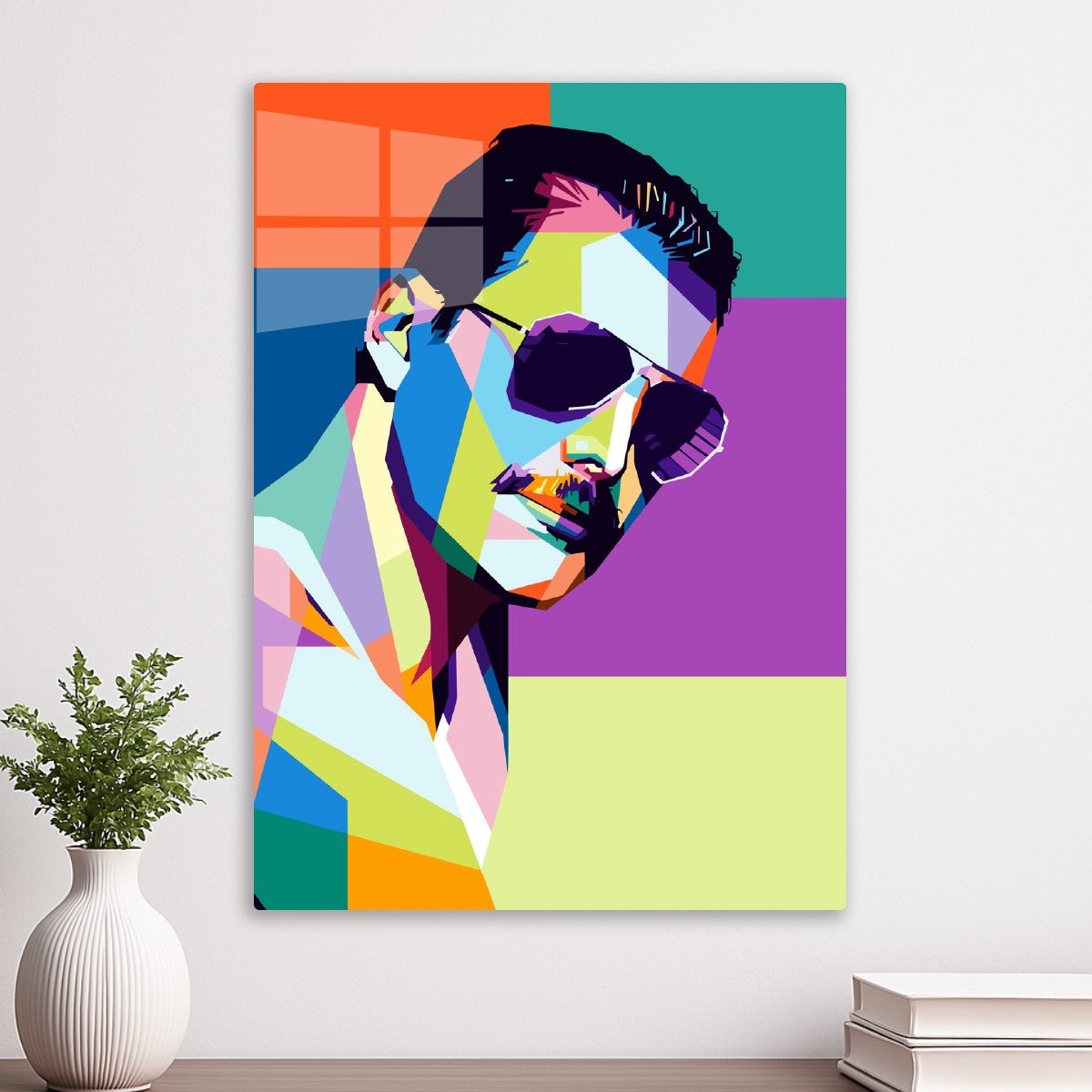 Freddie Mercury Colorful WPA
