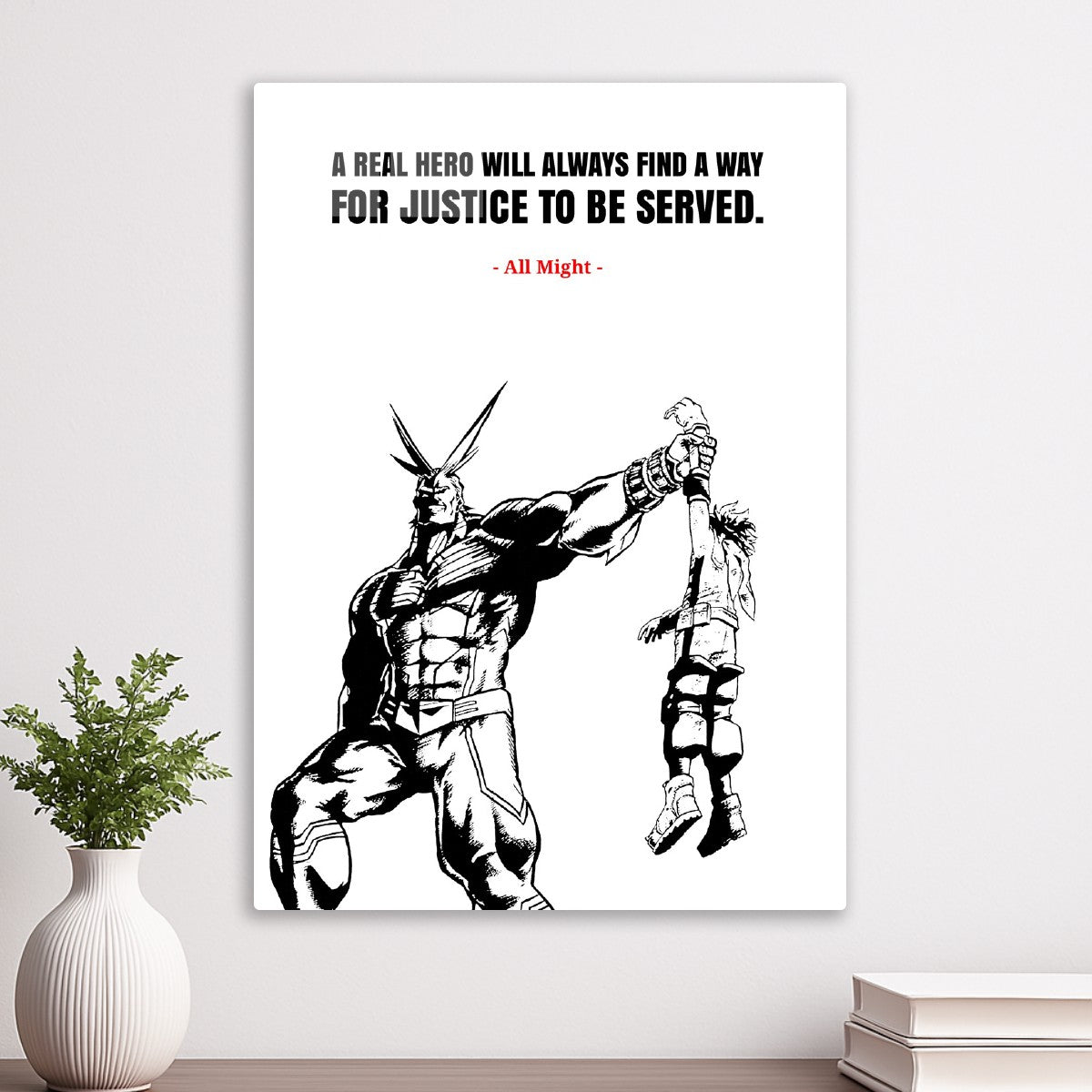 All might, My Hero Academia