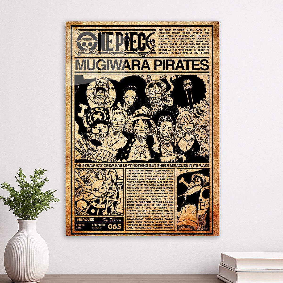 Mugiwara pirates, One Piece