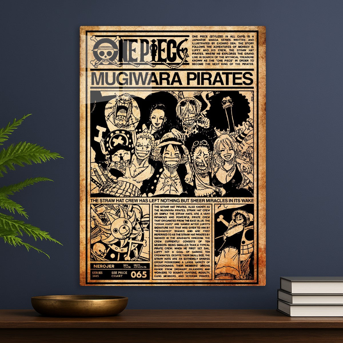 Mugiwara pirates, One Piece
