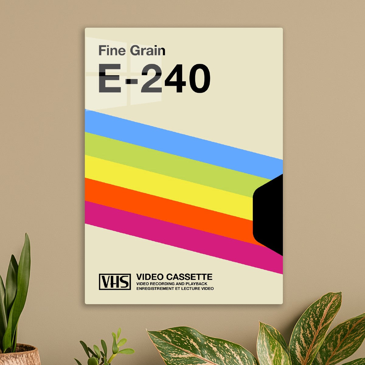 VHS cassette E-240 cover