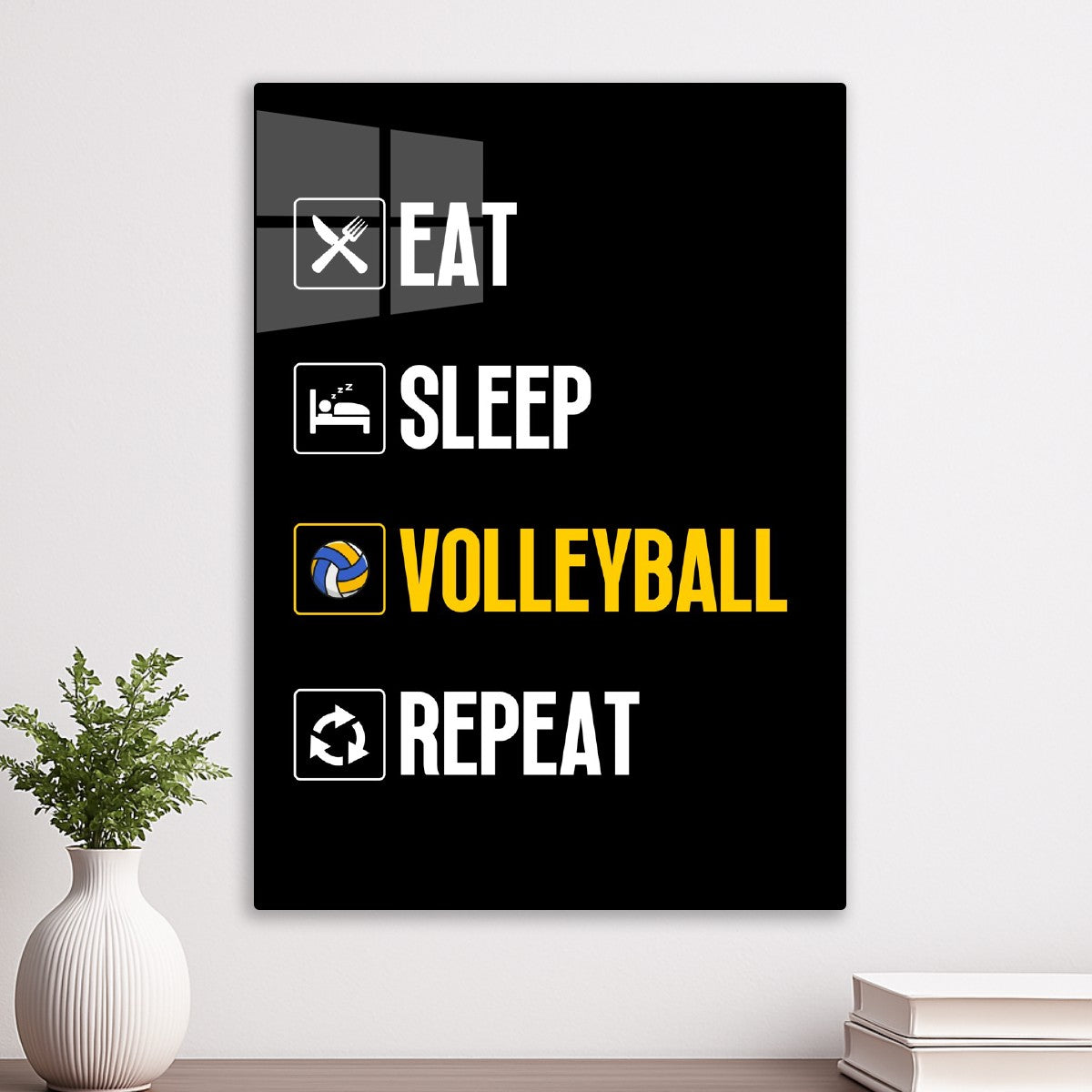 Eat Sleep Volleyball Repeat