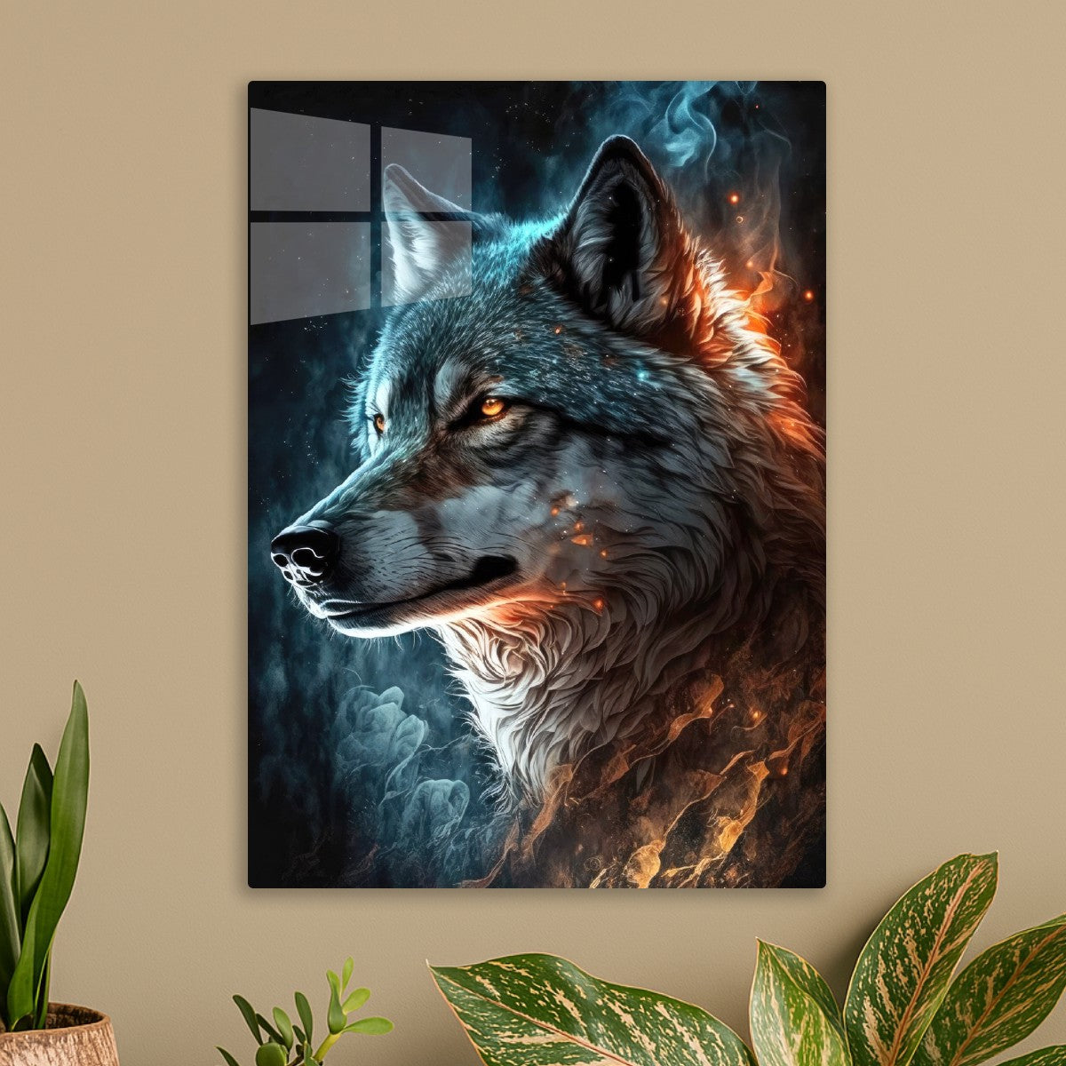 Elemental Wolf