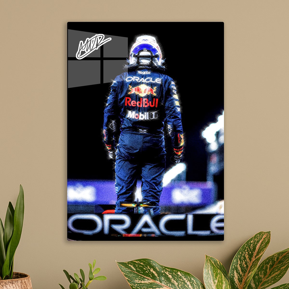 Max Verstappen Winning Pose