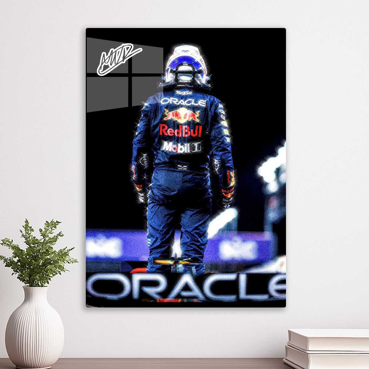 Max Verstappen Winning Pose