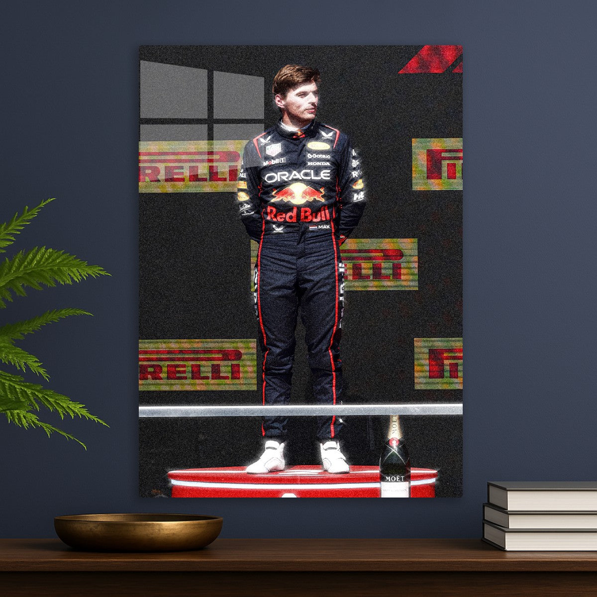Max Verstappen Winning Pose