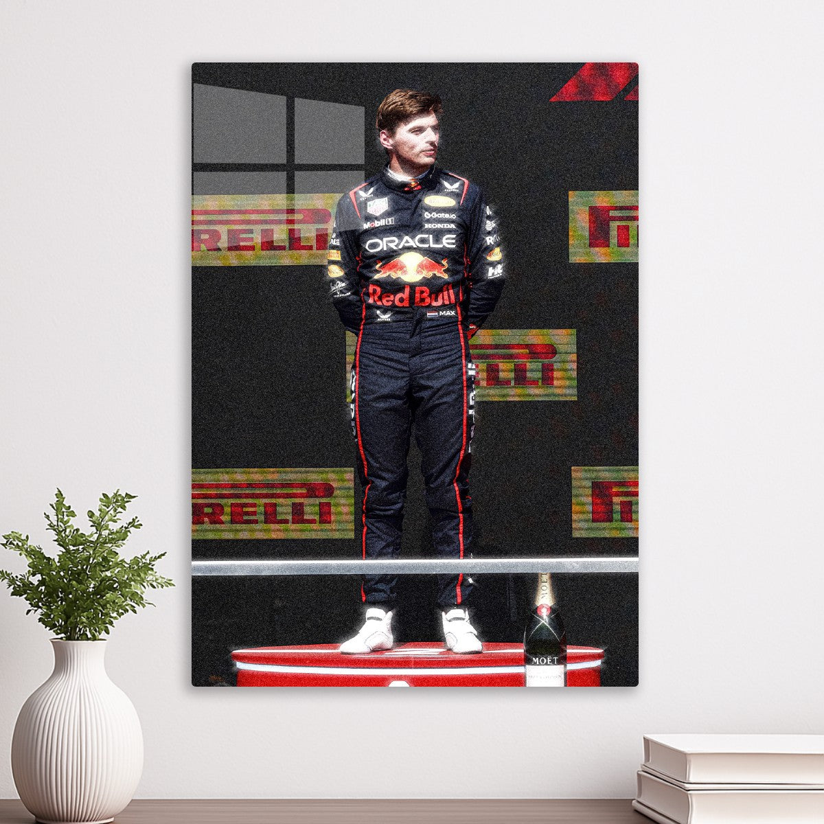 Max Verstappen Winning Pose