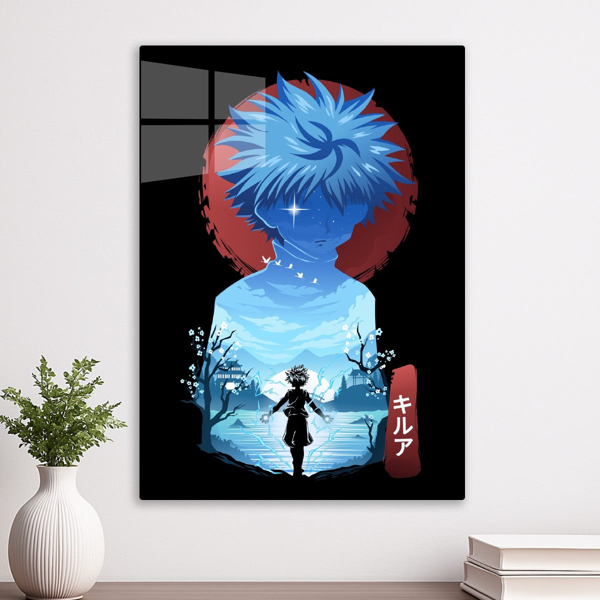 Killua zoldyck silhouette , hunter x hunter
