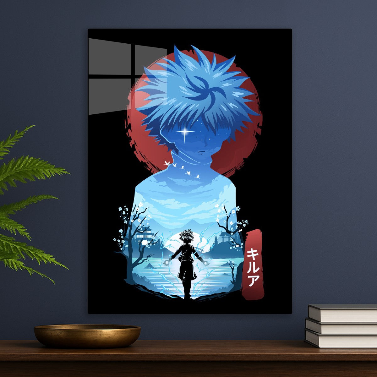Killua zoldyck silhouette , hunter x hunter