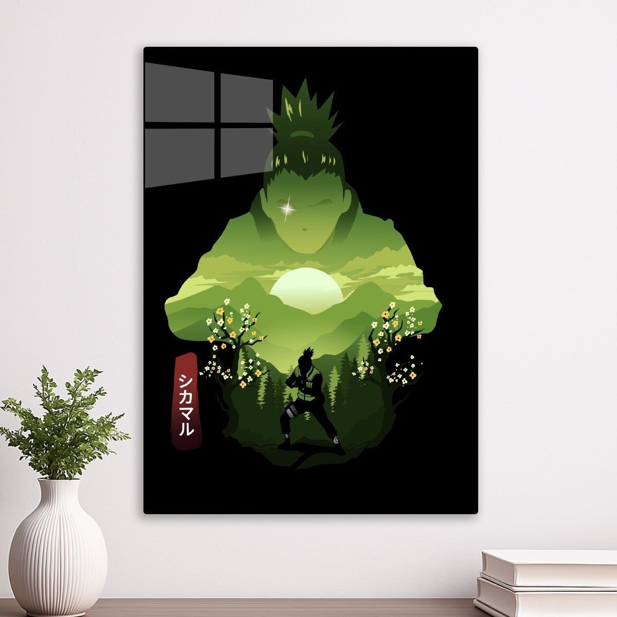 Shikamaru Minimalist Art