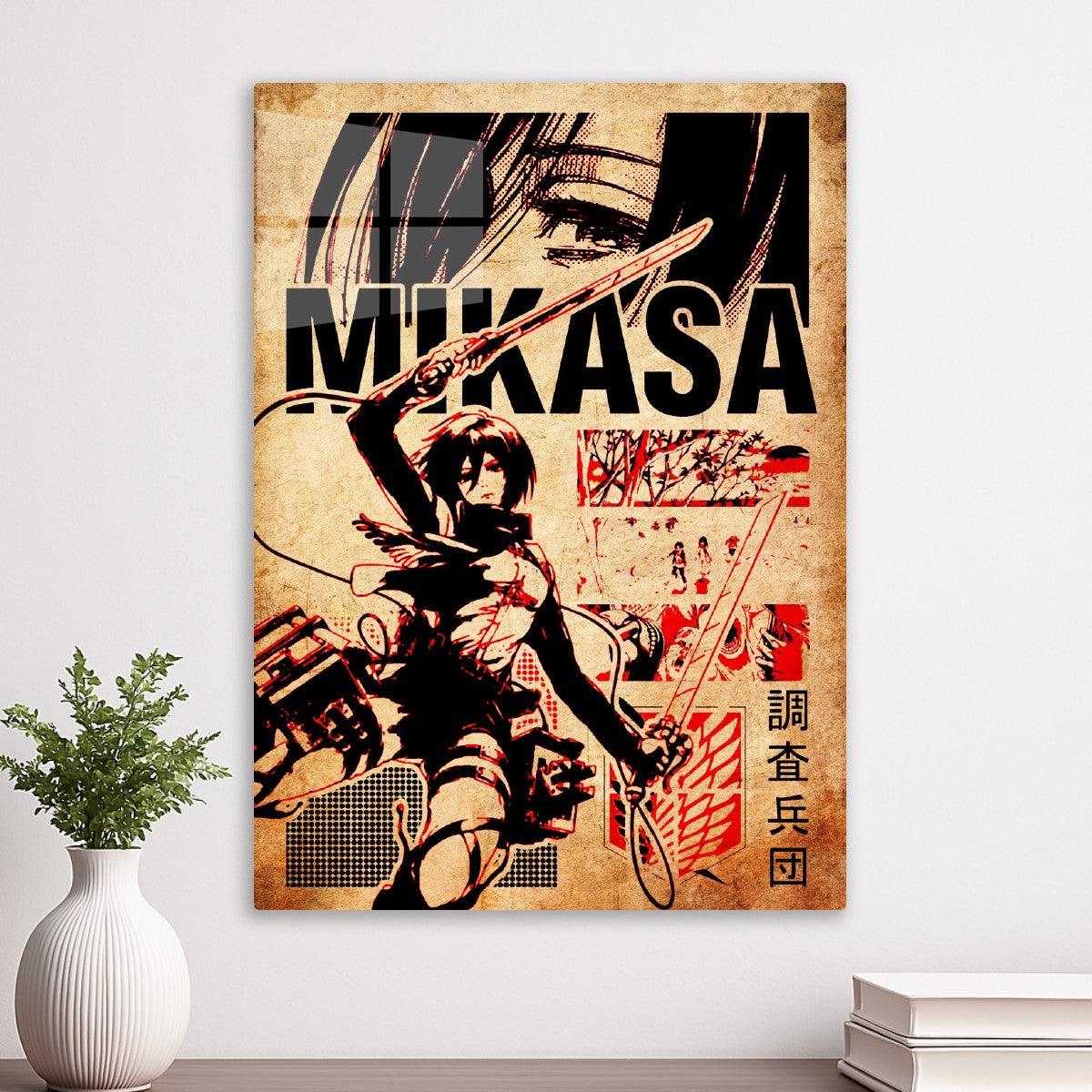 Mikasa Ackerman, Attack on titan