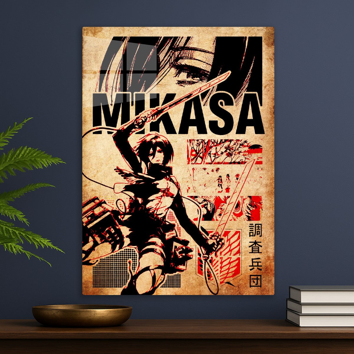 Mikasa Ackerman, Attack on titan