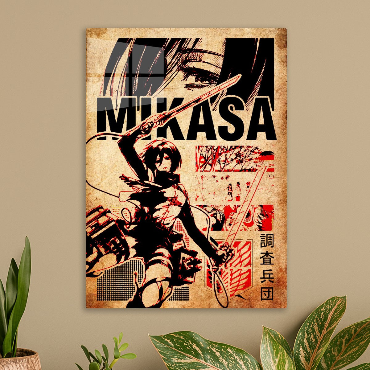 Mikasa Ackerman, Attack on titan