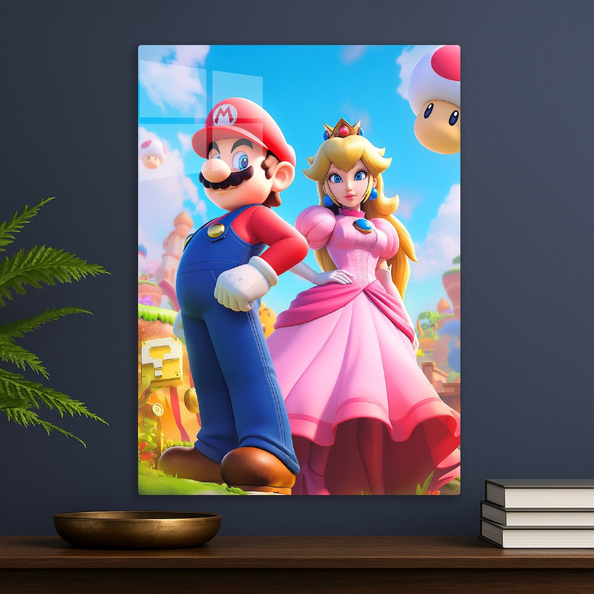 Princess Peach and mario