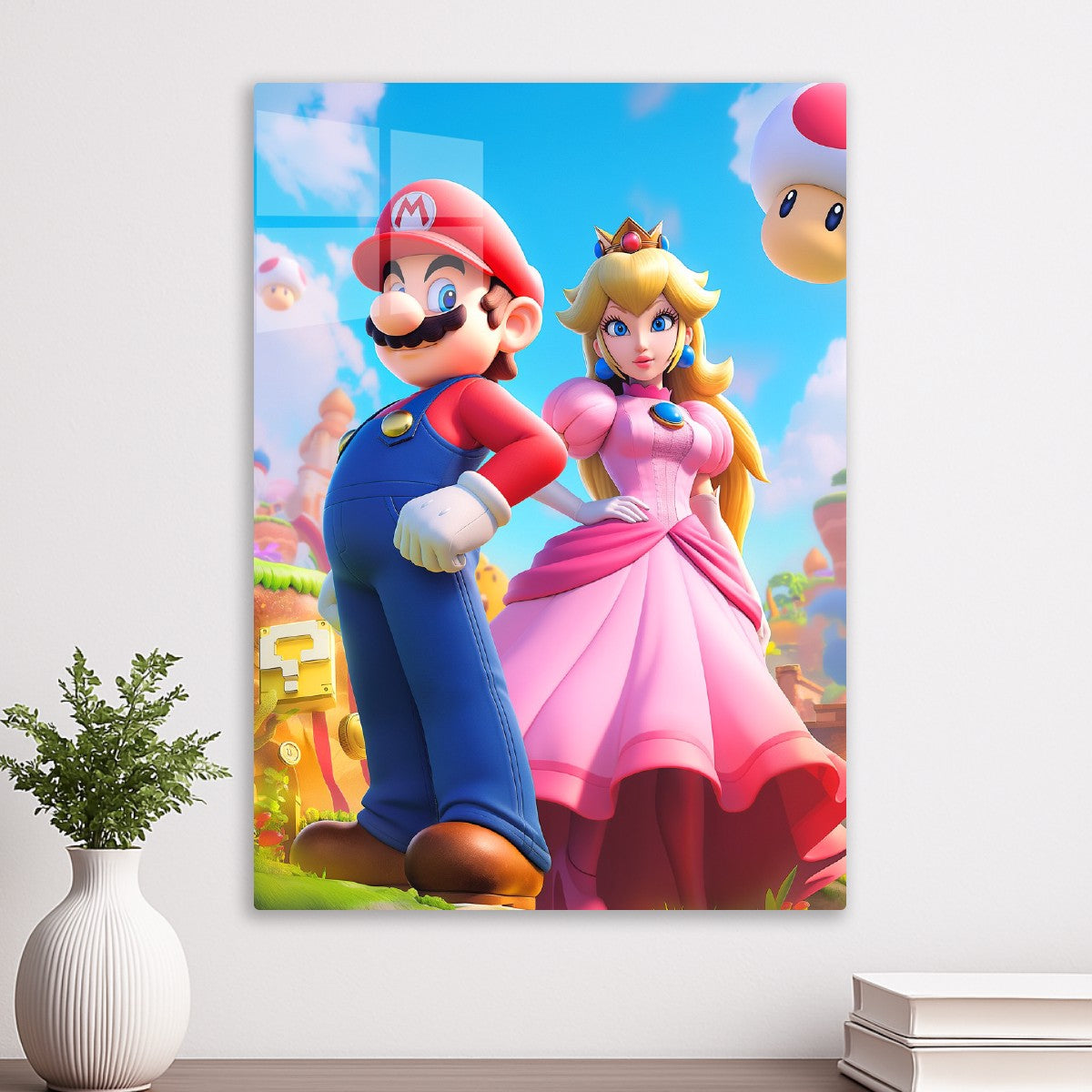 Princess Peach and mario