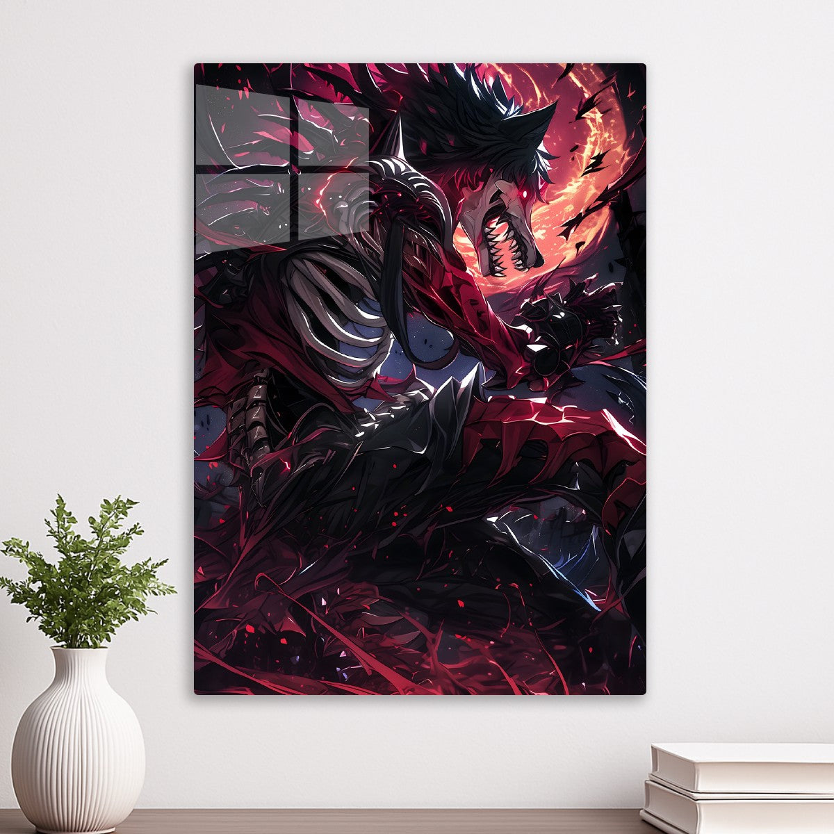 Crimson Werewolf Howl