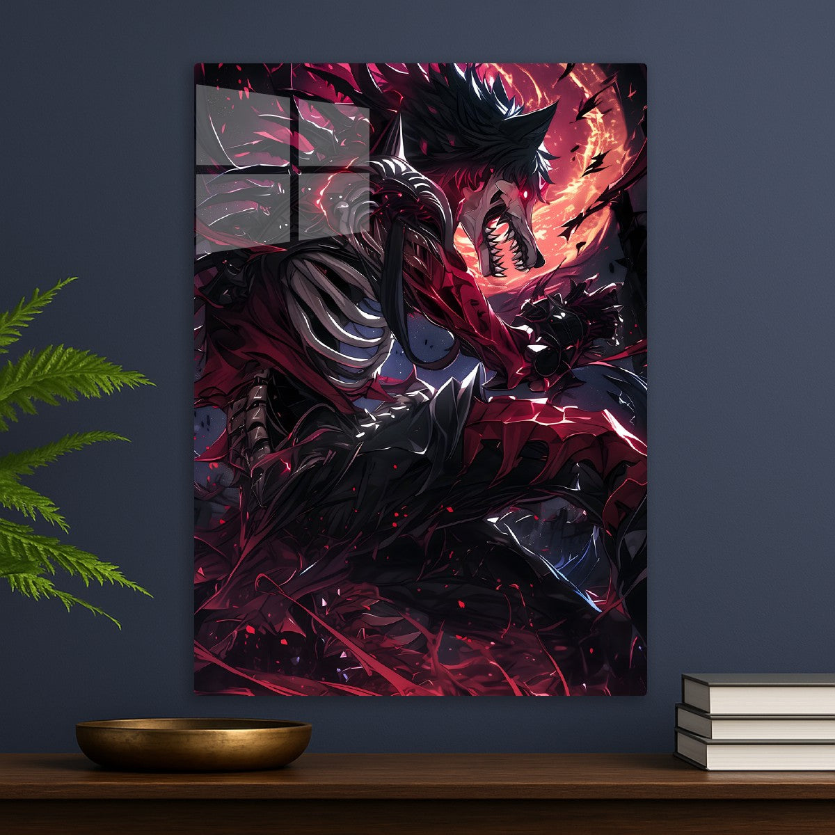 Crimson Werewolf Howl