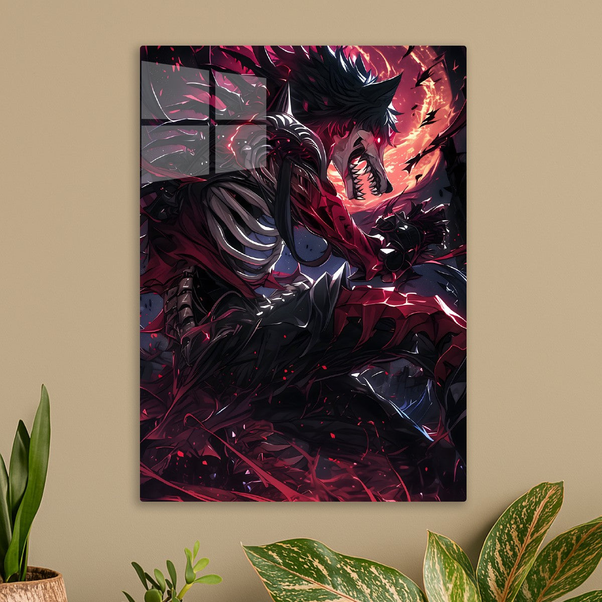 Crimson Werewolf Howl