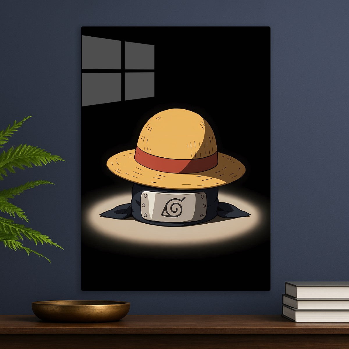 Straw Hat x Hidden Leaf, One Piece