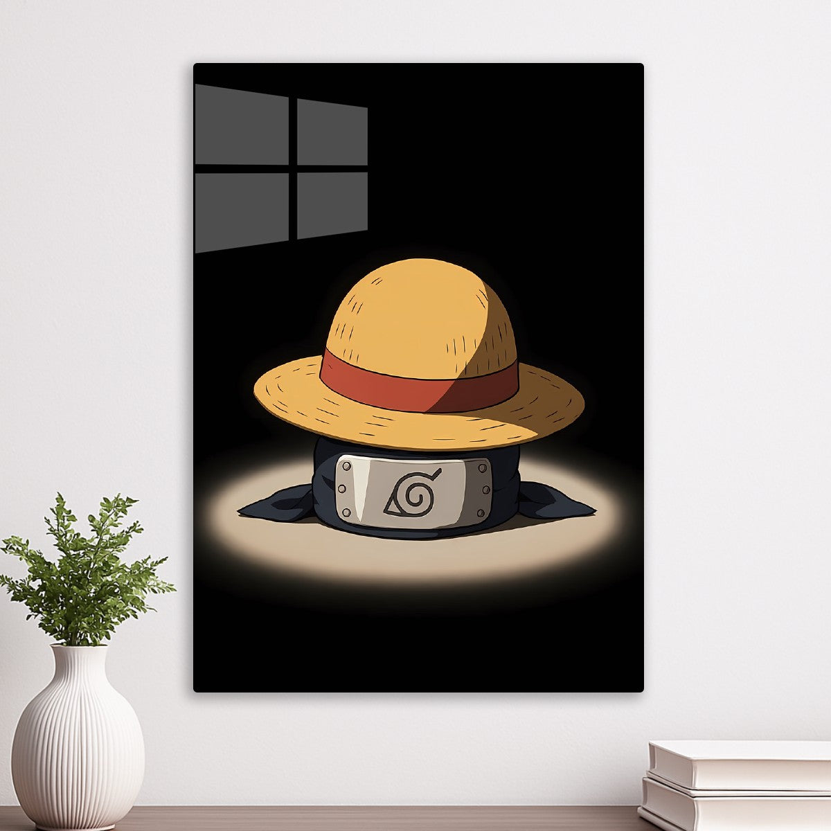 Straw Hat x Hidden Leaf, One Piece