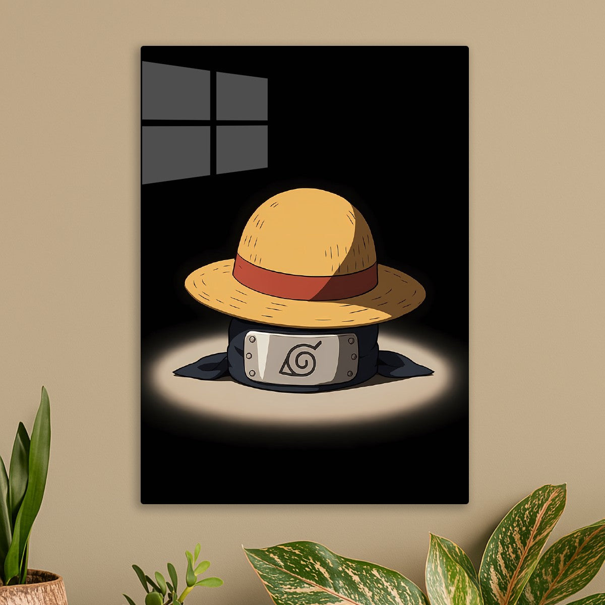 Straw Hat x Hidden Leaf, One Piece