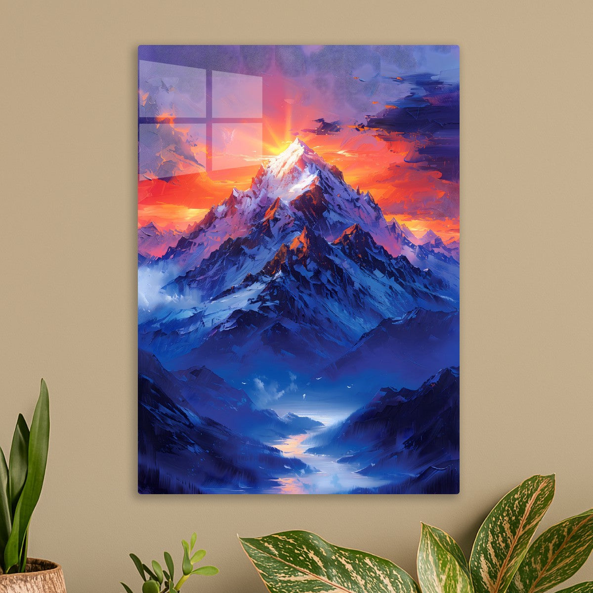 Majestic Sunrise Over the Peak