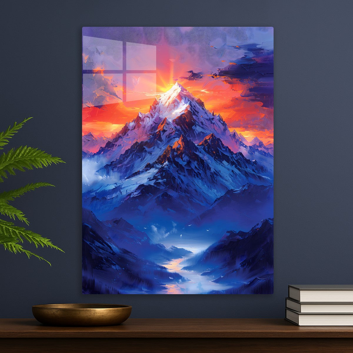 Majestic Sunrise Over the Peak