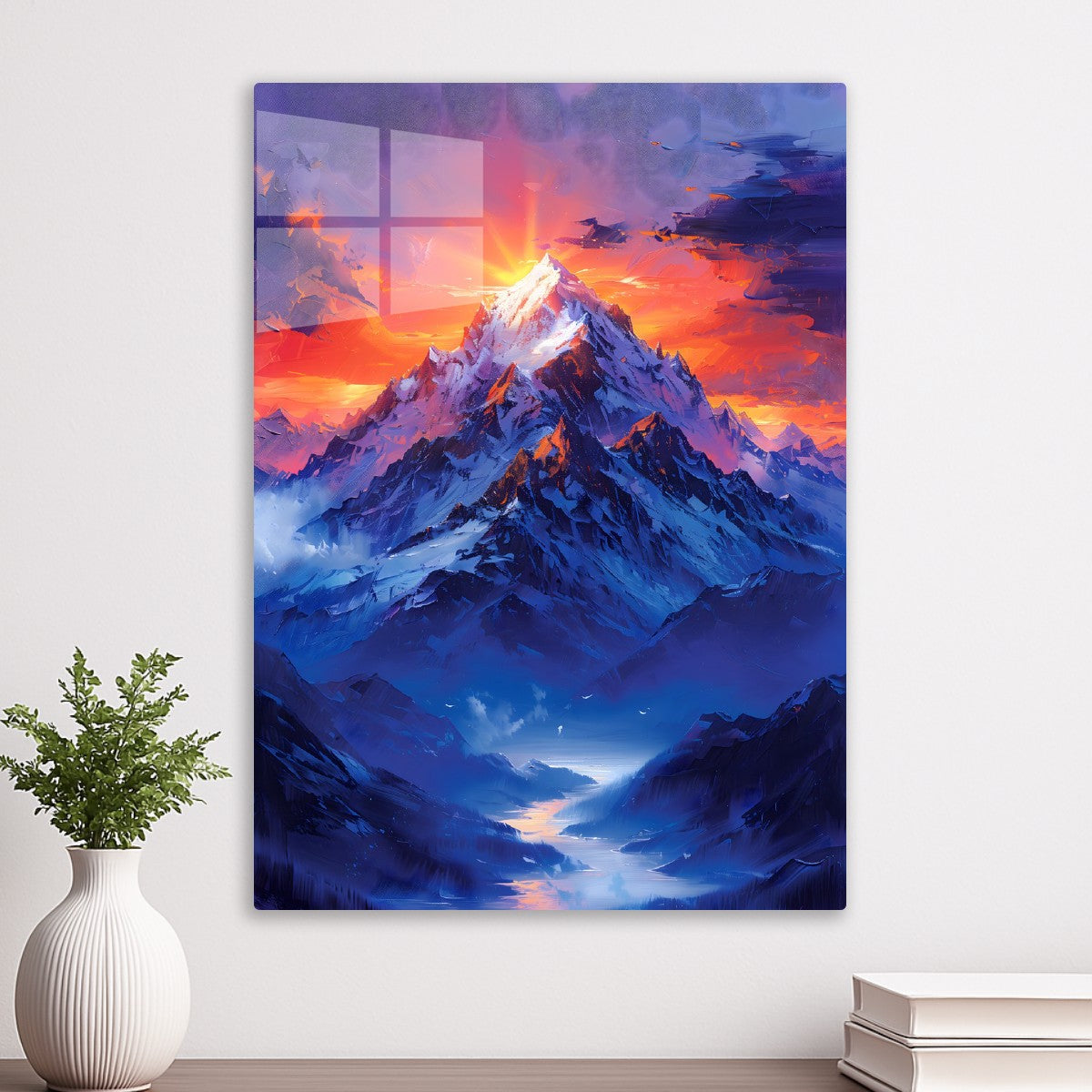 Majestic Sunrise Over the Peak