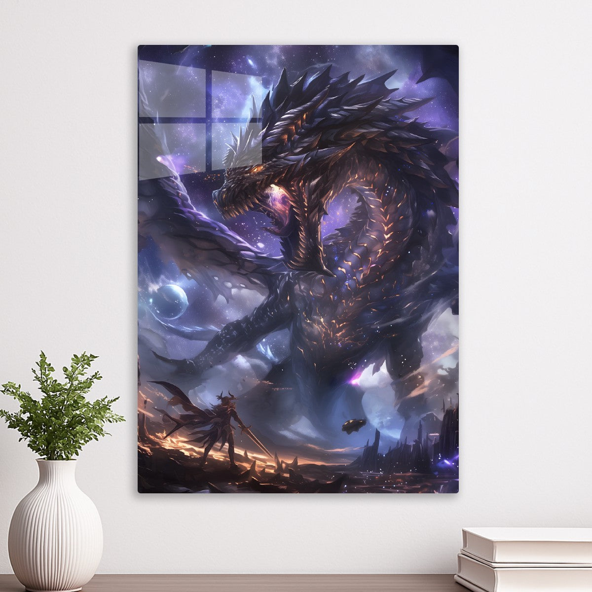 Cosmic Dragon's Duel