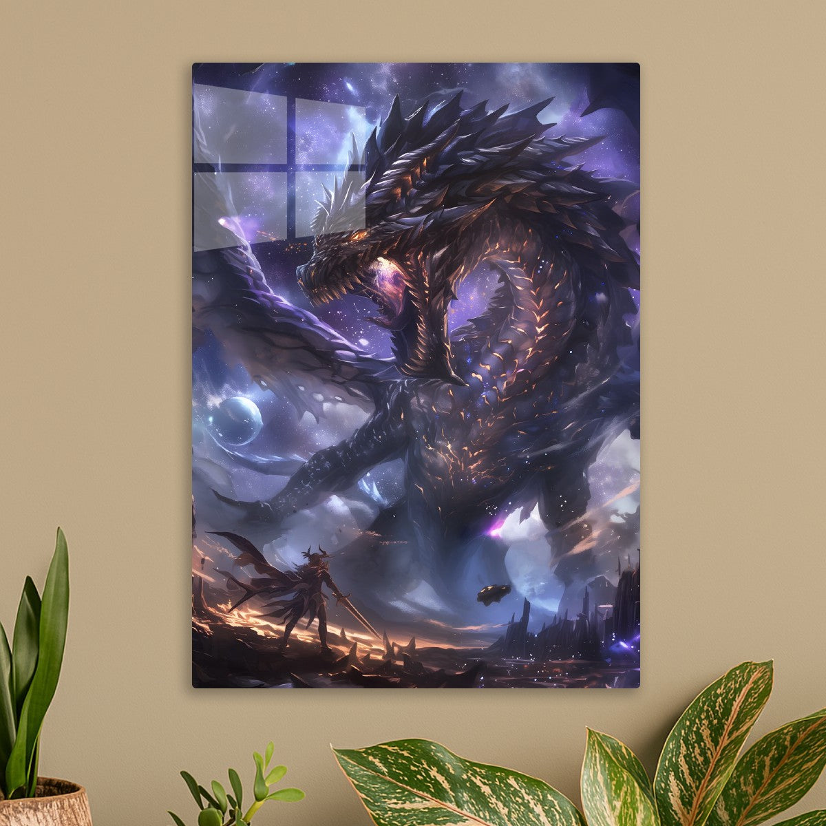 Cosmic Dragon's Duel