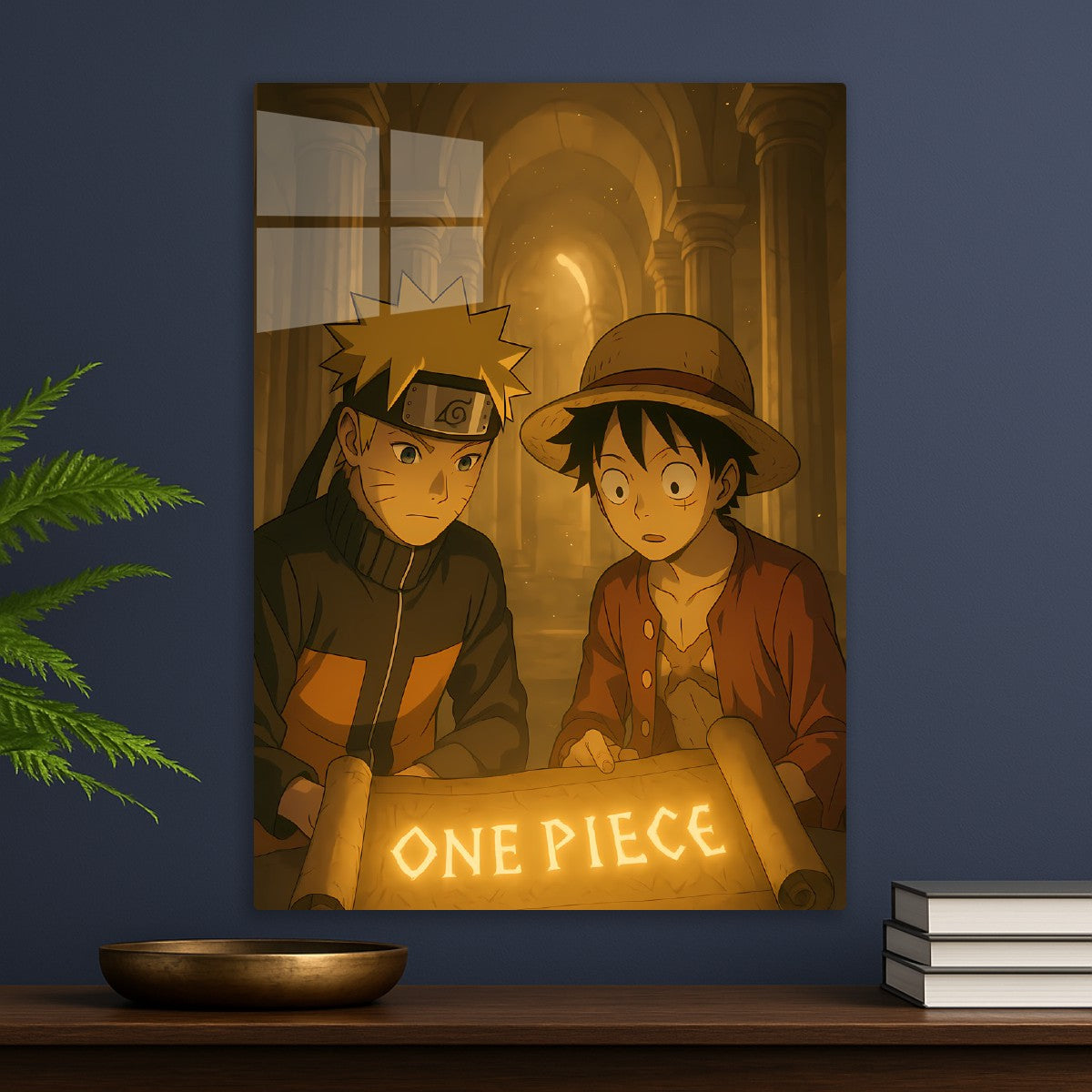 Final Scroll-Naruto & Luffy , One Piece