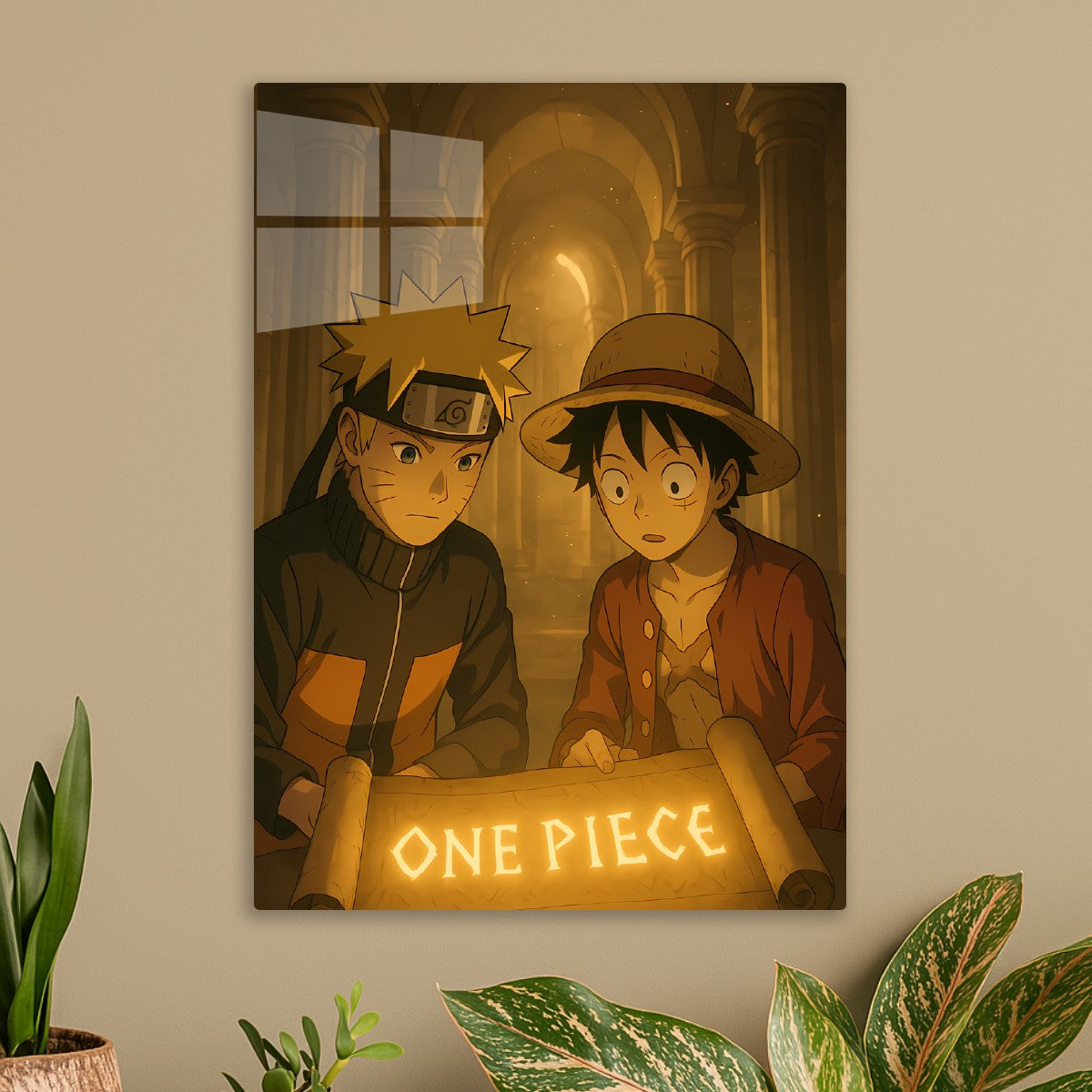 Final Scroll-Naruto & Luffy , One Piece